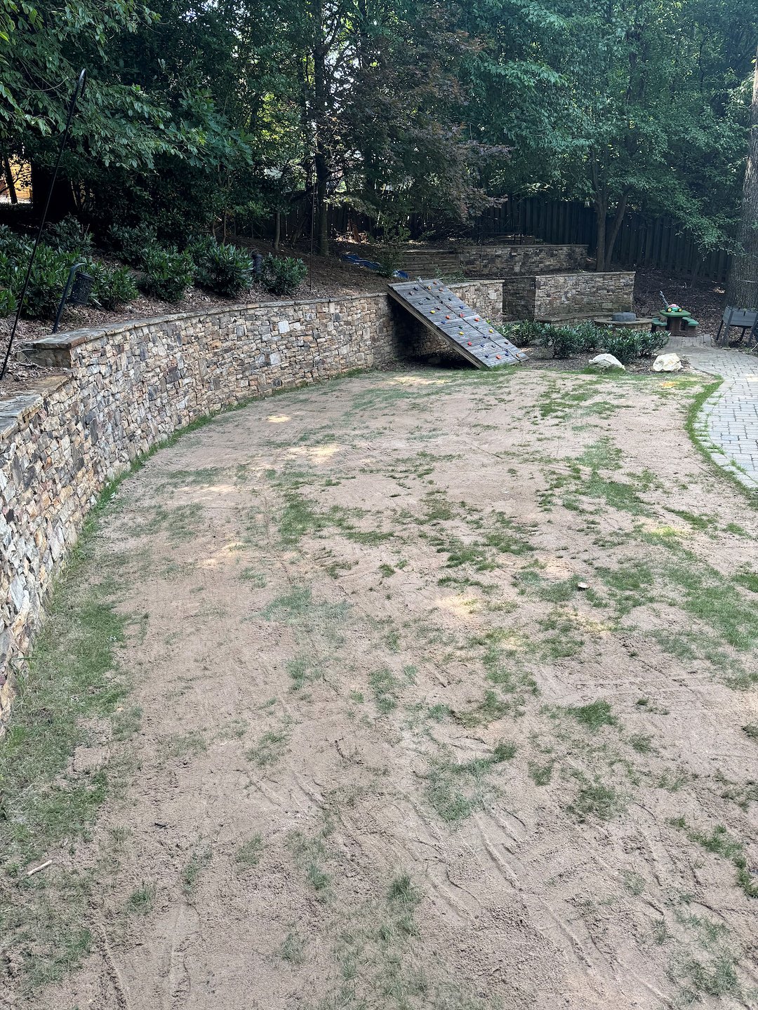 Sand leveling job in Cumming, GA Thumbnail