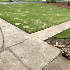 Zoysia Yard Renovation in Roswell, GA 3