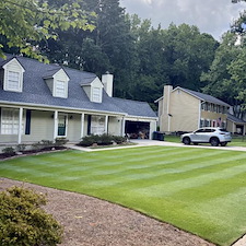 Zoysia Yard Renovation in Roswell, GA 5